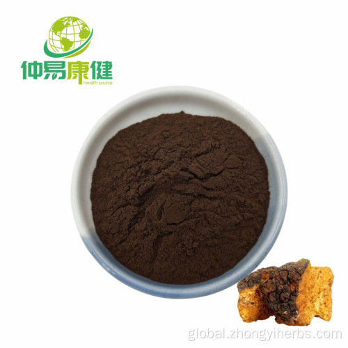 Mushroom Extract Powder Chaga Mushroom Extract Powder 50%Polysaccharide Manufactory